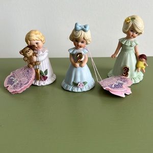 Enesco growing up porcelain dolls 1,2,&3